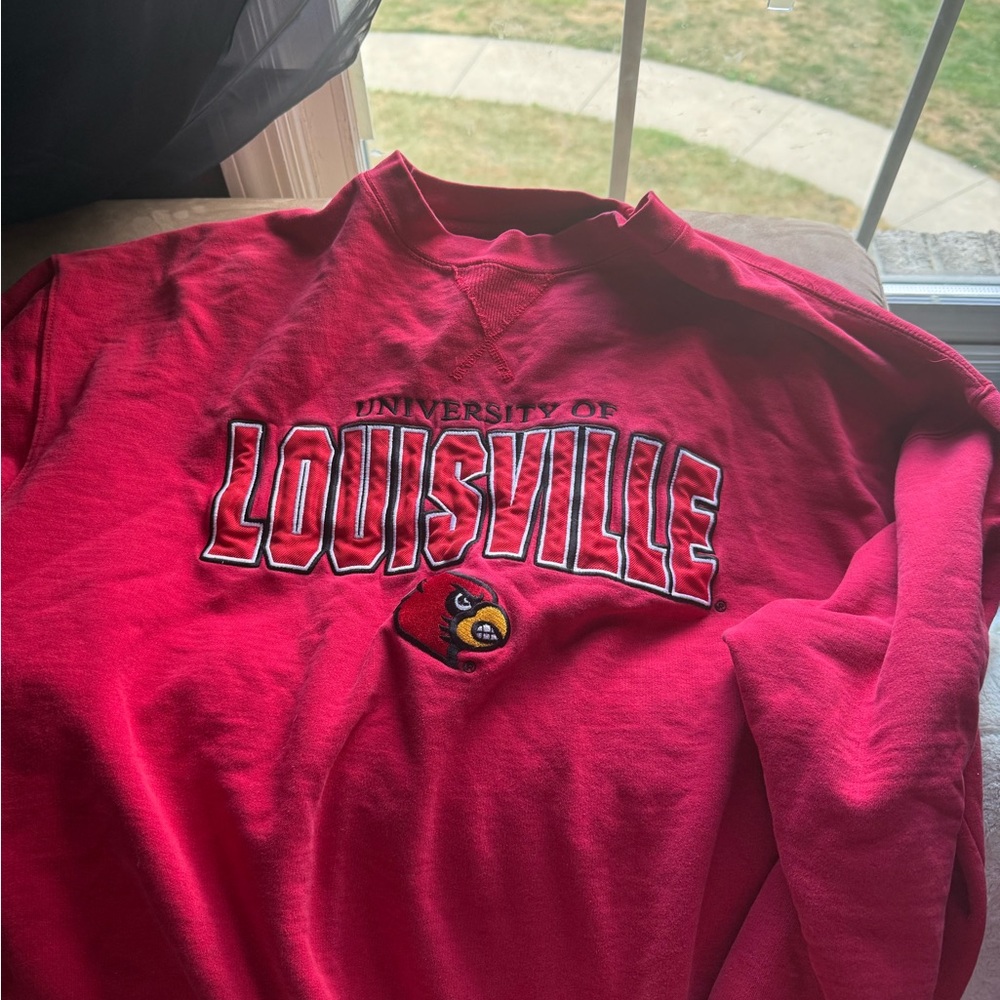 University of Louisville Red CREWNECK